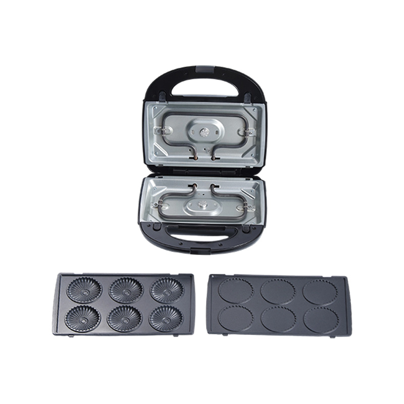 Sandwichmaker mit austauschbaren Platten